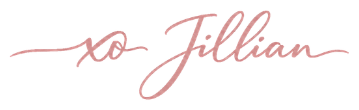 xo, Jillian