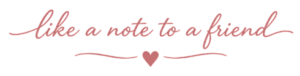 Like a Note to a Friend